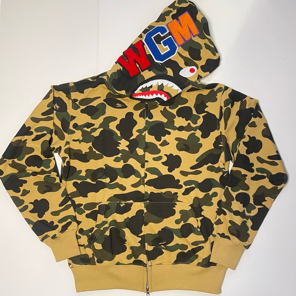 Camouflage Bape hoodie (Full Zip)